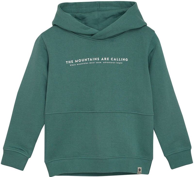 Daily7 - Hoodie - Groen - Met Backprint