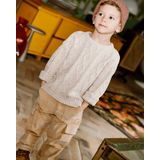 Daily7 - Cargobroek - Lichtbruin - Loose Fit - Corduroy