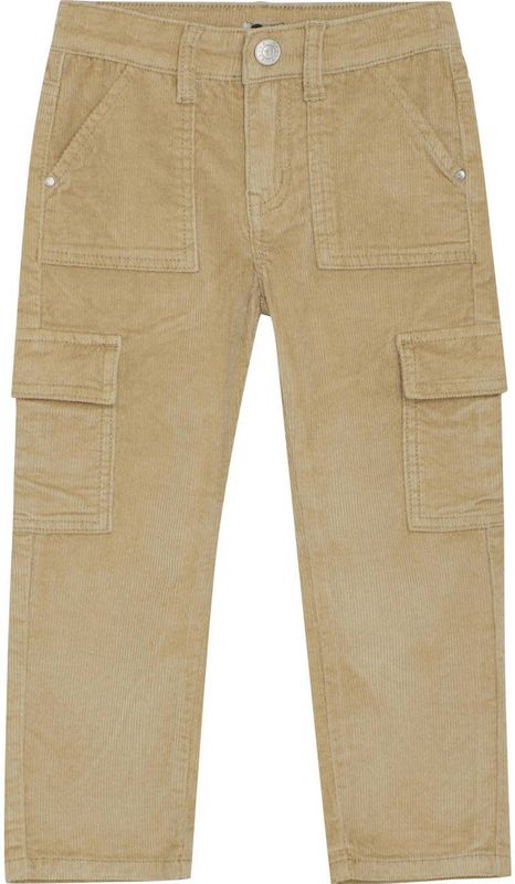 Daily7 - Cargobroek - Lichtbruin - Loose Fit - Corduroy