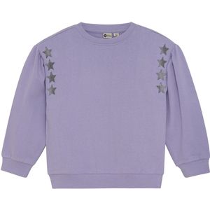 DAILY7 - Embroidery Sleeve - Hoodie - Paars