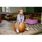 DAILY7 - Embroidery Sleeve - Sweater - Paars