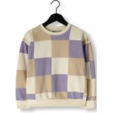 DAILY7 - Sweater Check - Hoodie - Wit