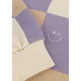 DAILY7 - Sweater Check - Hoodie - Wit