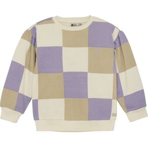 DAILY7 - Sweater Check - Hoodie - Wit