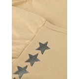 DAILY7 - Sweater Embroidery Sleeve - Hoodie - Beige