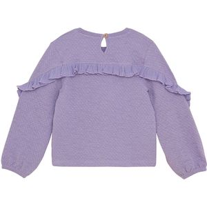 Daily 7 - Top lange mouw - Paars - 930224