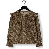 DAILY7 - Longsleeve Animal - Shirt - Bruin