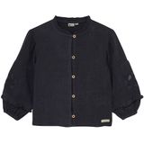 Daily7 - Blouse - Antraciet - 100% Katoen - Lange Mouwen