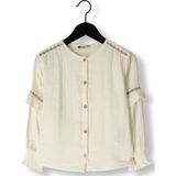 Daily7 - Winter T-shirt - Wit - Longsleeve/Ruffle