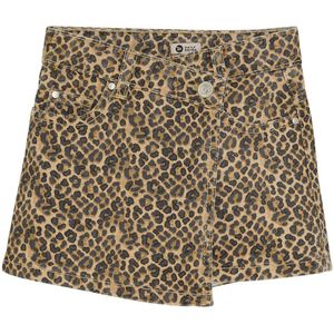 DAILY7 - Twill Skort Animal - Korte Rok - Bruin
