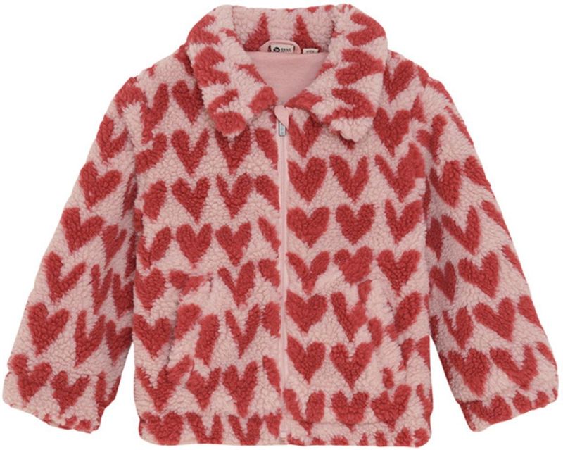 Daily7 - Teddy Jas - Roze - Voor Meisjes - Lange Mouwen - Herfst