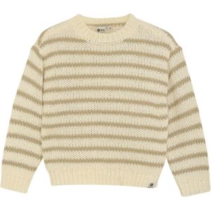 DAILY7 - Knitted Sweater Stripe - Hoodie - Multi