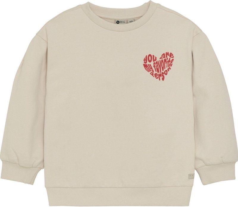 Daily7 - Sweater - Sandshell - Brushed Backprint