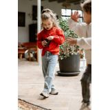 Daily7 - Blouse - Warmrood - Broderie