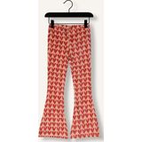 Daily7 - Flared Legging - Roze - Hartjesprint