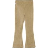 DAILY7 - Flared Velvet Pants - Broeken - Camel