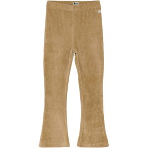 DAILY7 - Flared Velvet Pants - Broeken - Camel