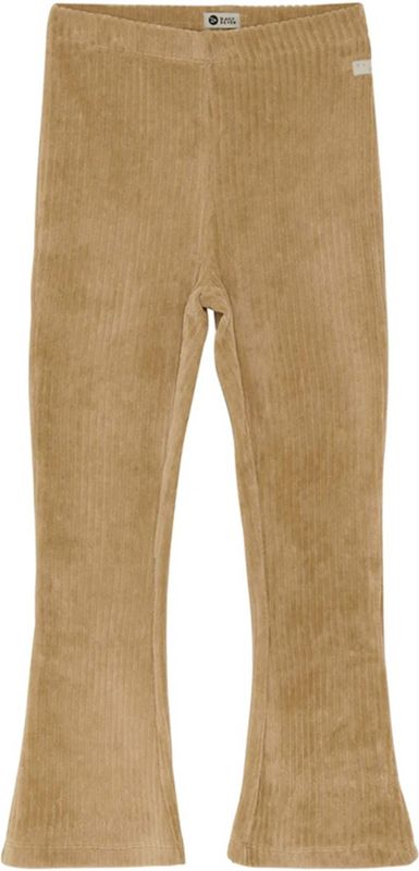 DAILY7 - Flared Velvet Pants - Broeken - Camel