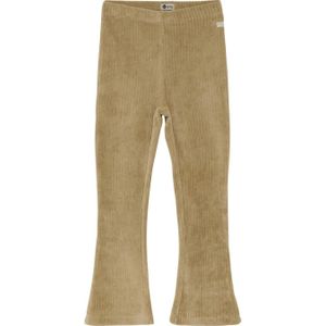 DAILY7 - Flared Velvet Pants - Broeken - Camel