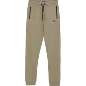 Indian Blue Jeans Jogpant Zip jongens broek beige (Maat: 104) - Effen