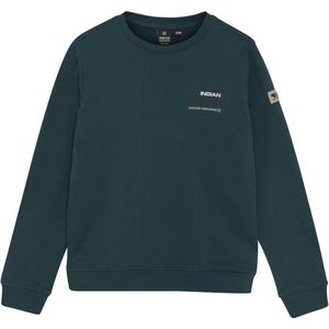 Indian Blue Jeans - Loose Fit Sweat Backprint - Hoodie - Donkergroen