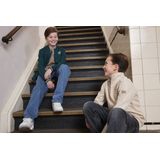 Indian Blue Jeans - Sweater Zip Collar Print - Beige - Hoodie