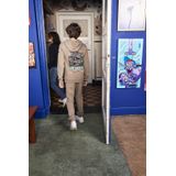 Indian Blue Jeans - Hoodie Backprint - Bruin - Sweater