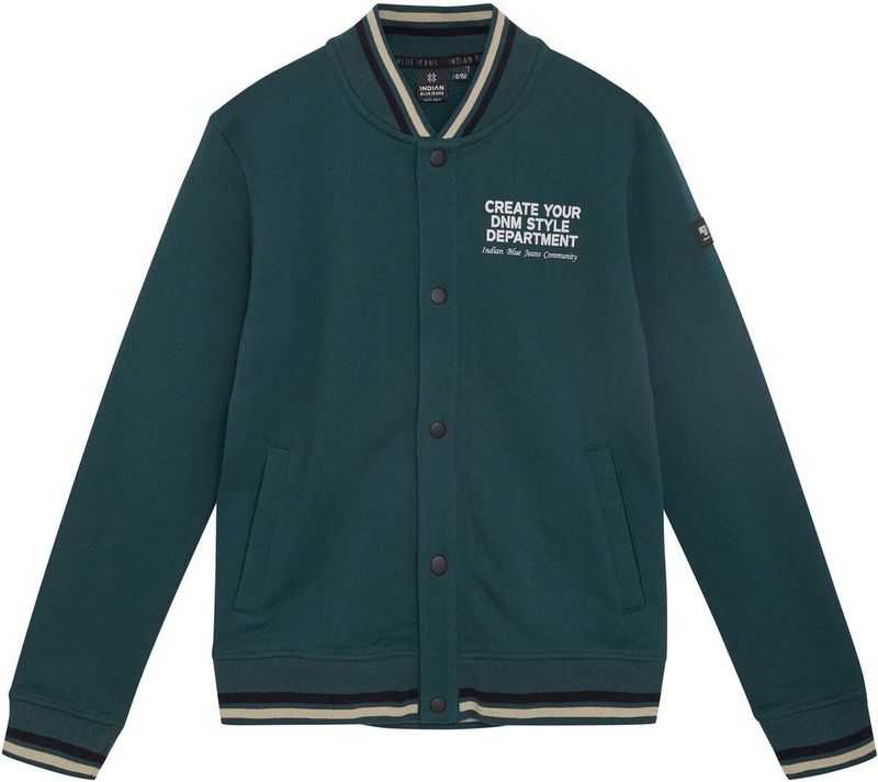 Indian Blue Jeans - Bomber Jacket IBJ - Donker Groen - Jacks