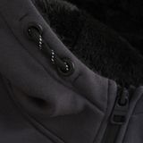 Indian Blue Jeans - Hooded Zip Teddy - Donkergrijs - Jassen