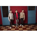 Indian Blue - Check Zip Pocket - Jogpant - Grijs