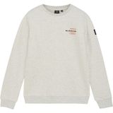 Indian Blue Jeans - Sweater - Grijs Melange - Met Backprint