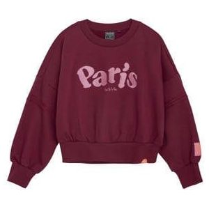 Indian Blue Jeans - Sweater Crochet - Hoodie - Bordeaux