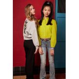 Indian Blue Jeans - Flared Fit Medium Denim - Broek - Lichtgrijs