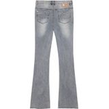 Indian Blue Jeans - Flared Fit Medium Denim - Broek - Lichtgrijs