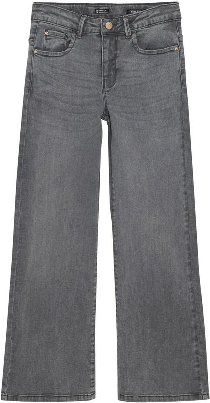 Indian Blue Jeans - Brede pasvorm - Light Grey Denim - Indian Blue Jeans - 6 jaar (116) - Jeans