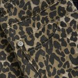 Indian Blue Jeans - Wide Fit Leopard - Broek - Bruin