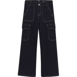Indian Blue Jeans Jeans - Brede pasvorm - Dark Blue Denim - Indian Blue Jeans - 6 jaar (116) - Jeans