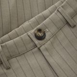 Indian Blue - Jeans - Krijtstreep - Losse Pasvorm - Normale Taille