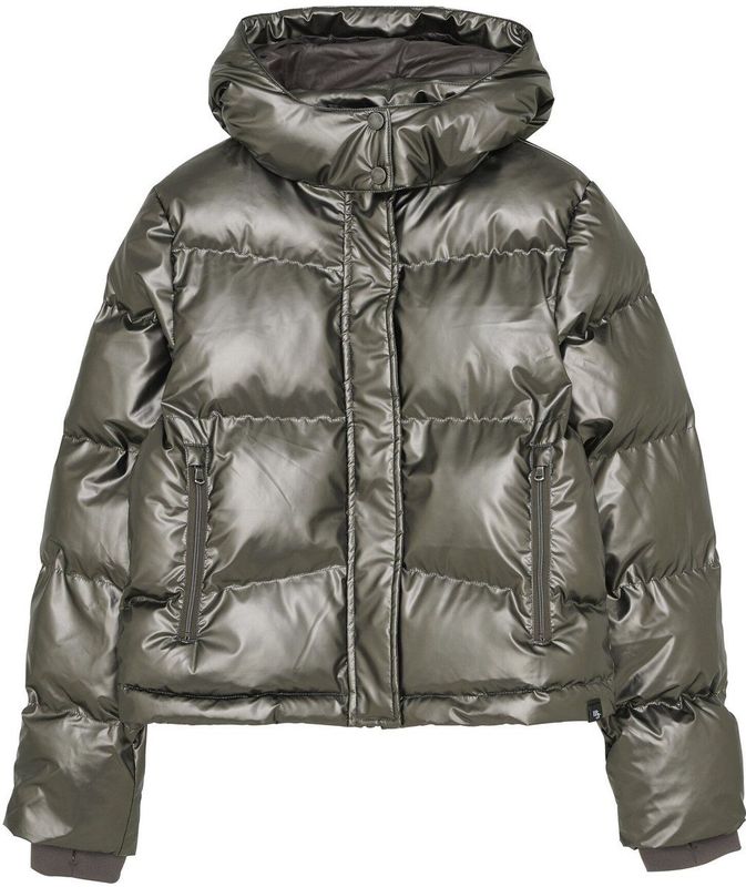 Indian Blue Jeans - Metallic Jacket - Jassen - Zilver - Winterjas