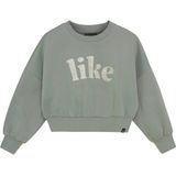 Indian Blue Jeans - Sweater - Lichtgroen - Lange Mouwen - Ronde Hals