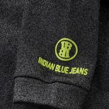 Indian Blue Jeans - Longsleeve Top - Katoenmix met Lurex en Elastaan - Lange Mouwen - Ronde Hals