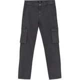 Rellix Cargo Pant Loose Fit Broeken Jongens - Donkergrijs - Maat 140