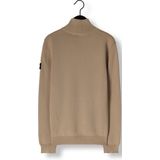 Rellix - Knitwear Zip Collar - Hoodie - Bruin