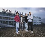 Rellix - jongens hoodie - Pastel blue