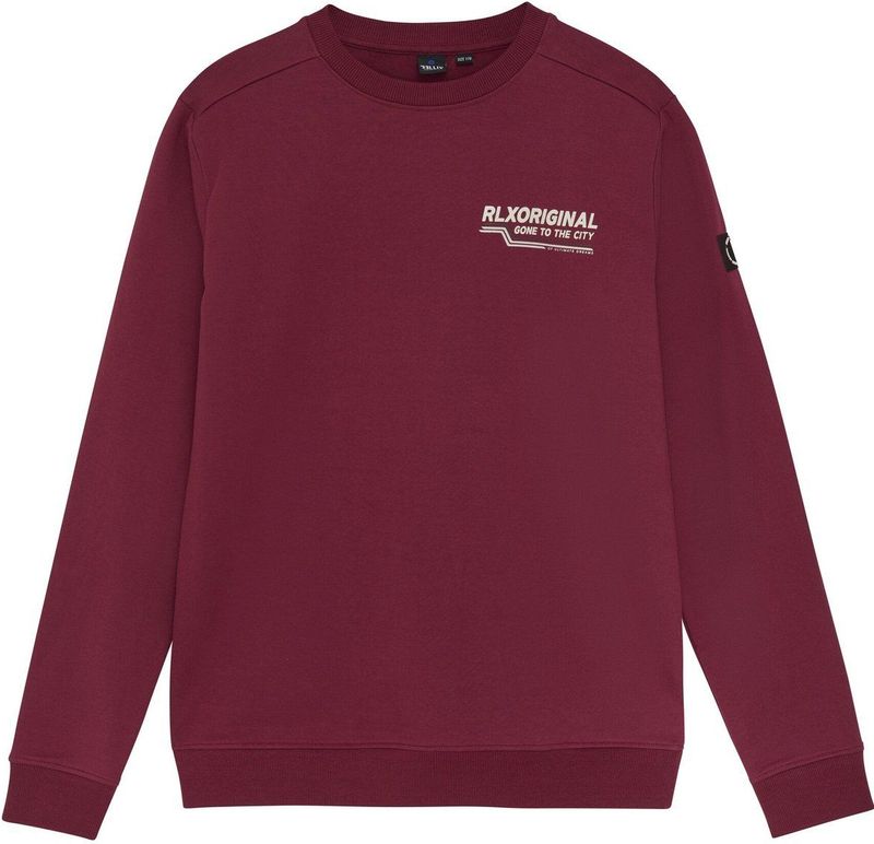 Rellix - Jongens Sweater - Wijn Rood