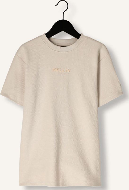 Rellix - Oversized T-shirt - Crème - Jongens