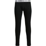 Jack & Jones - JACSENSE Long John - Lange Onderbroek - Zwart - Katoenmix