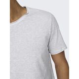 Shirt - Albert - T-shirt - Mélange - Normale Pasvorm - Kwartmouw