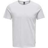 Shirt - Albert - T-shirt - Mélange - Normale Pasvorm - Kwartmouw