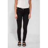 Pieces - Slim Fit Broek - Zwart - Katoen